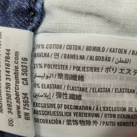 Hollister Dark Wash Short Short High Rise size 5/27 - Picture 4 of 5